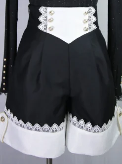 Gothique Lolita Manteaux Noir Dentelle Printemps Lolita Vintage