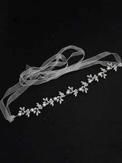 Guirlande de mariée couronne mariage argent