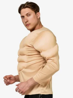 Halloween adulte muscle porter un T-shirt homme musclé