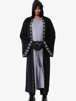 Halloween Carnaval Costume Vampire Sorcier Mascarade Adultes Performance Halloween