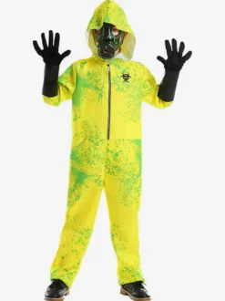 Halloween Costume De Cosplay Tenu Anti-chimique Trois Pièces Déguisement