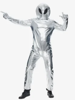 Halloween Costume de fête d'halloween dans l'espace extraterrestre nouveau costume d'astronaute ovni drôle