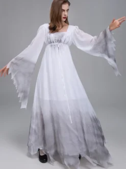 Halloween Costume de zombie d'horreur costume de fantôme d'halloween costume de fantôme féminin costume de mariée vampire costume d'halloween