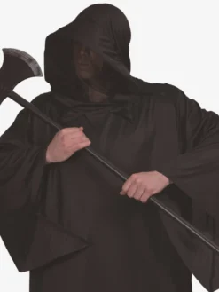 Halloween Costumes d'Halloween de Noël Noir Unisexe Vintage Pardessus Polyester Costumes de vacances
