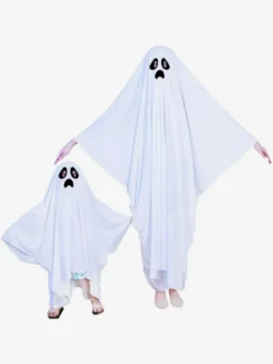 Halloween Costumes d'Halloween pour enfants Ensemble de polyester d'Halloween rose Cape pour enfants