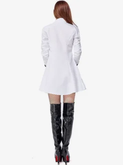Halloween Costumes Infirmière Sexy Robe Blancs Gants Cosplay Déguisements Halloween