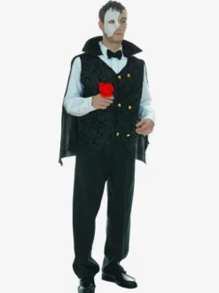 Halloween Costumes Marchandises de Vacances Costumes de Vacances Halloween Élégant Noir Fibre de Polyester