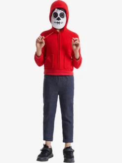 Halloween Costumes Marchandises de vacances Costumes de vacances Noël Fibre de polyester rouge