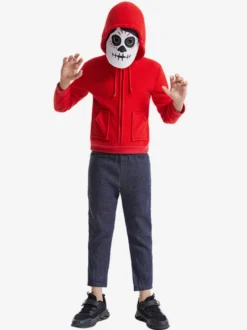 Halloween Costumes Marchandises de vacances Costumes de vacances Noël Fibre de polyester rouge