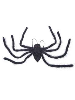 Halloween Décorations d'Halloween Fibre de polyester de couleur fendue Accessoires d'araignée d'Halloween