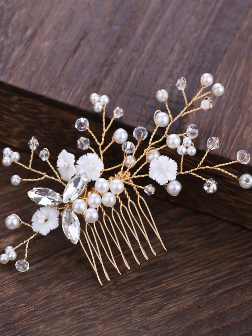 Headpiece Mariage Métal Accessoires de cheveux de mariée