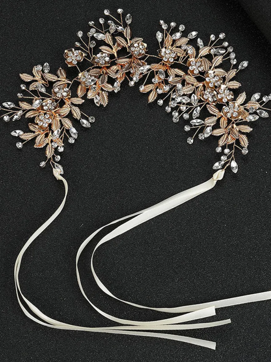Headpiece Mariage Métal Accessoires de cheveux de mariée
