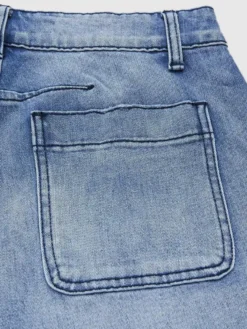 Jean clair taille haute court