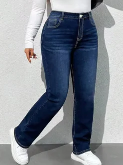 Jeans pour femmes bas en denim modernes et décontractés jeans décontractés pour tous les jours