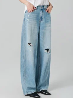 Jeans pour femmes bas sexy et décontractés taille haute