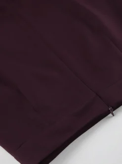 Jupe longue fendue au dos pour femme - Élégante jupe droite taille haute - Tenue de bureau luxueuse et discrète 2026