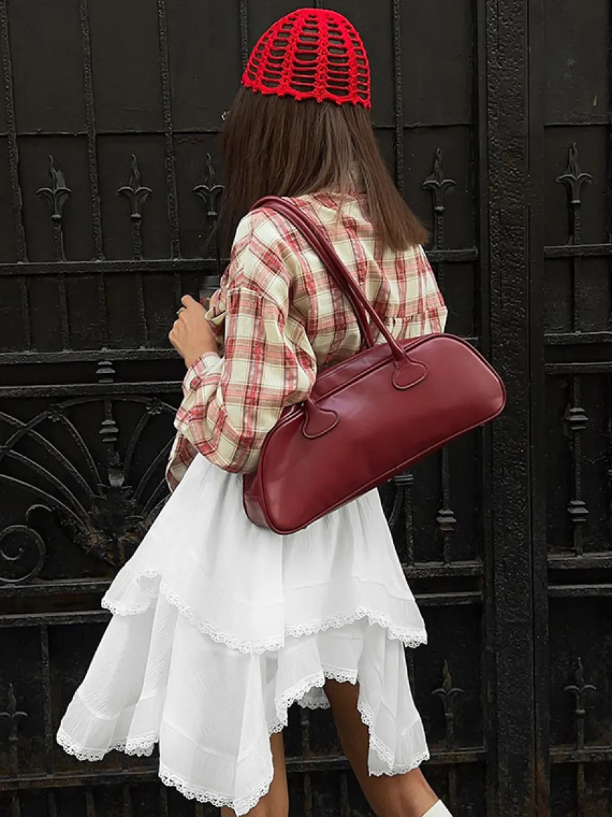 Jupes blanches taille haute élégantes mini pour femmes