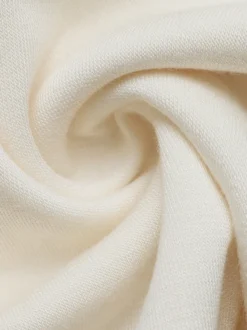 Jupes écrues blanches mi-mollet pour femmes