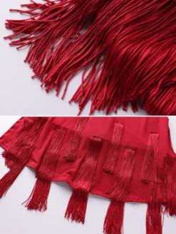 Jupes de danse latine à franges pour femmes et adolescentes jupe crayon portefeuille mini-jupe festive pour rave