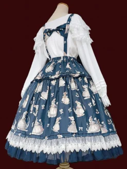 Jupes Lolita Infanta Lolita SK Light Apricot Bows