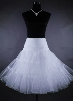 Jupon de mariage blanche en taffetas Jupon de soirée Jupon de robe