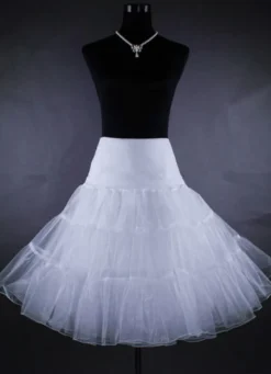 Jupon de mariage blanche en taffetas Jupon de soirée Jupon de robe