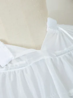 Jupons Lolita 3 cerceaux Crinoline Jupe courte Lolita blanche