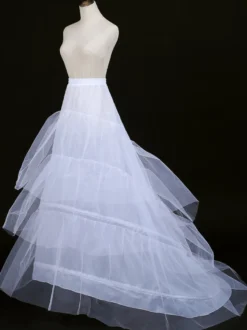 Jupons Lolita Classiques Gothique Sous-Jupe Couches Blanche Femme