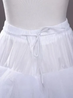 Jupons Lolita en Tulle jupon gothique à plusieurs niveaux jupe Lolita blanche pour femme