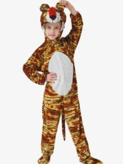 Kigurumi Pyjama Onesie Halloween Animal Combinaison en polyester pour enfants