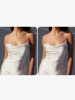 Linge de Mariée Cache-tétons pour lingerie de mariée sans bretelles