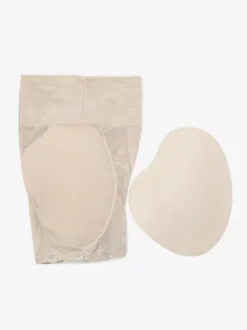 Linge de Mariée Lingerie gainante taille haute noire effet ventre plat.