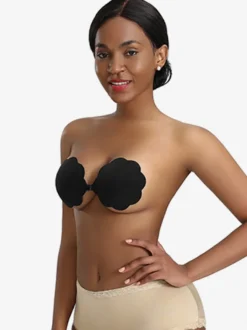 Linge de Mariée Lingerie Soutien-gorge adhésif pour femme dos nu sans bretelles push-up invisible