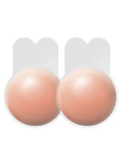 Linge de Mariée Soutiens-gorge lingerie soutien-gorge oreilles de lapin sous-vêtements couleur chair cache-tétons invisibles en silicone pasties.
