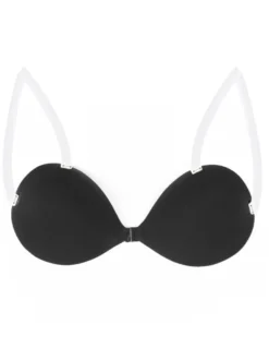 Linge de Mariée Soutiens-gorge Invisible Femme avec Bretelles Unicolore