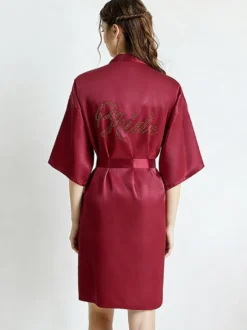 Lingerie de mariée pyjamas vêtements de nuit robes de chambre nuisettes blanches à lacets nuisettes
