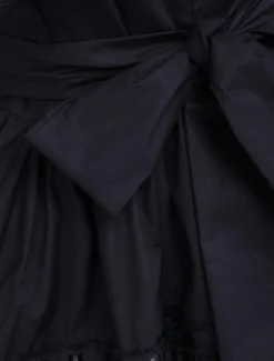 Lolita JSK Robe à Bretelle Noir Avec Noeud En Dentelle Déguisements