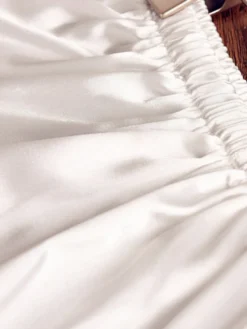Lolita Shorts dentelle blanche Ruffles soyeux pour femmes Déguisements Halloween