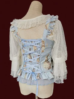 Lolita Specials Lolita Top Vest Costumes Classique Léger Abricot Sans Manches