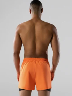 Maillot de bain homme style boxer double épaisseur coupe ample séchage rapide grandes tailles