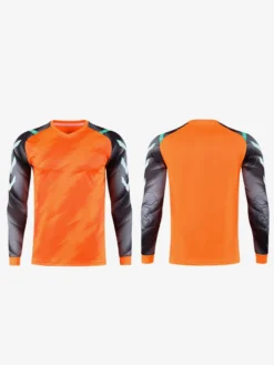 Maillot de Football Manches Longues Bleu Flocage Personnalisé Homme