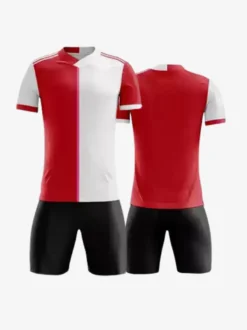 Maillot de football personnalisé à manches courtes en patchwork pour homme