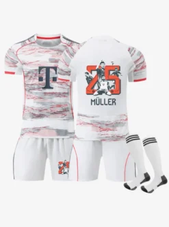 Maillot de football 3 pièces édition commémorative Muller n° 25/26