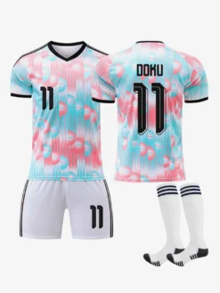 Maillot de Foot Belgique Extérieur 2026 De Bruyne n°7 Courtois n°1 Ensemble 3 Pièces Enfant ou Adulte