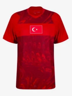 Maillot de l'équipe nationale de Turquie 2026 manches courtes domicile et extérieur.