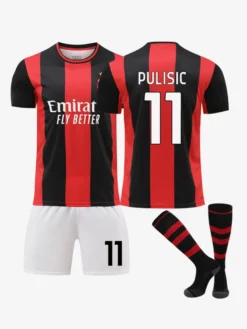 Maillot domicile AC Milan 26/27 MODRIC 14 G.RAMOS 9 ensemble 3 pièces pour adultes et enfants