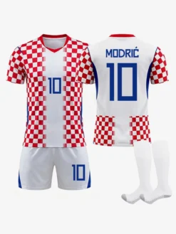 Maillot domicile de l'équipe de Croatie 2026 à damier 3 pièces