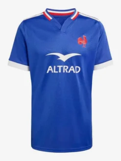 Maillot domicile et extérieur à manches courtes de l'équipe nationale de France de rugby 2026 (hommes)