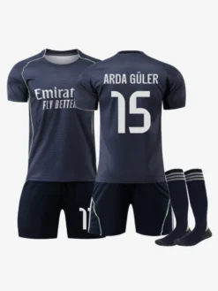 Maillot extérieur du club de football 25/26 n° 10 Mbappé n° 11 Rodrigo Ensemble 3 pièces