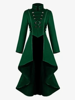 Manteau Opéra médiévale Veste Renaissance gothique Déguisements Halloween Vintage Bourgogne